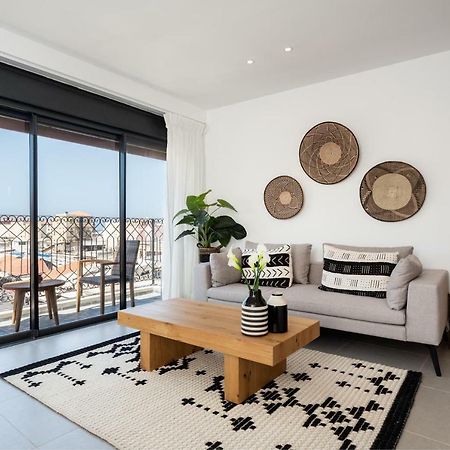 Duplex With Sea View Terrace Above The Flea Market تل أبيب المظهر الخارجي الصورة